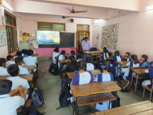 Read more about the article दी 18/02/2025 रोजी स्टुडन्ट पोलीस कॅडेट प्रोग्राम अंतर्गत मीरा-भाईंदर मनपा शिक्षण मंडळ घोडबंदर शाळा क्रमांक 9 येथील 8 वी ९ वी च्या विद्यार्थ्यांना आंतरवर्ग प्रशिक्षण व बाह्यवर्ग प्रशिक्षण दिले.