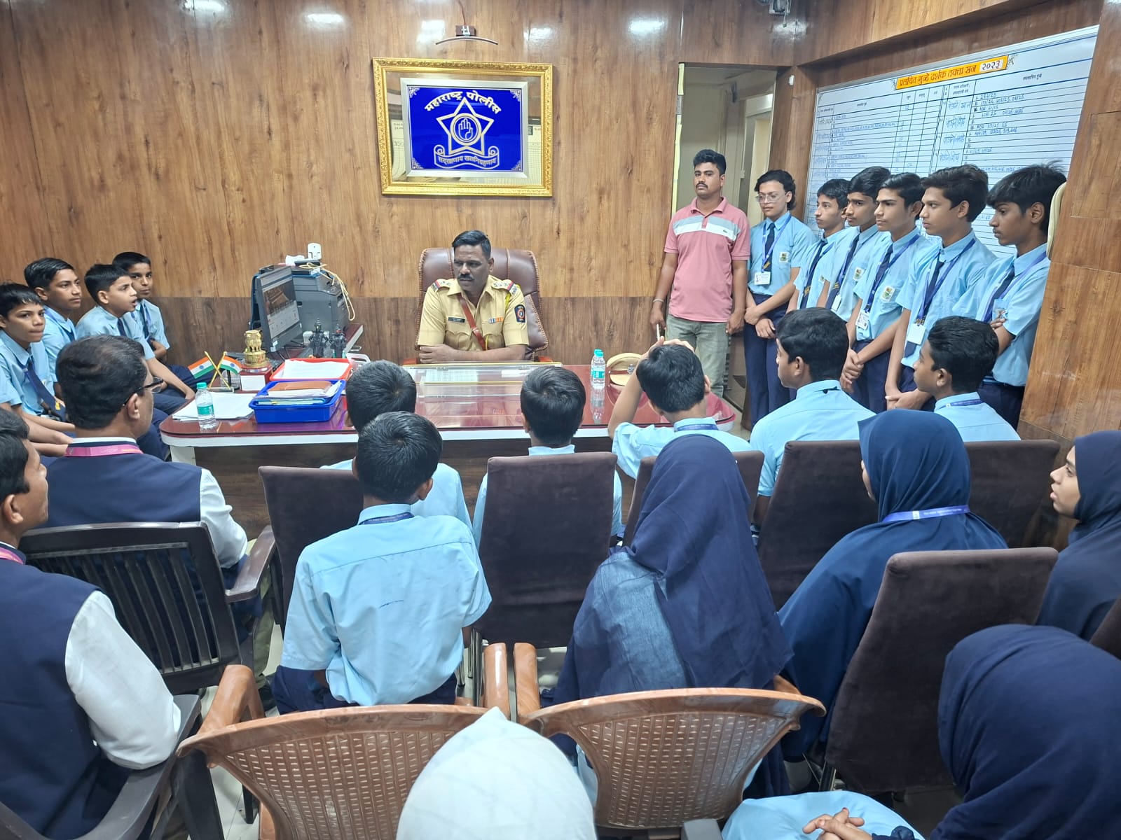 You are currently viewing क्षेत्रीय भेट – नयानगर पोलीस ठाणे