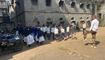 दिनांक – १४/११/२०२४ रोजी student police cadet , programme अंतर्गत शांती नगर उर्दू माध्यमिक शाळा, भिवंडी,जिल्हा ठाणे येथील इ. 8 वी, 9 वी . चे SPC विद्यार्थ्यांना मूल्य आणि नितीशास्त्र या विषयावर आंतरवर्ग तसेच पीटी परेड चे बाह्य वर्ग प्रशिक्षण दिले.