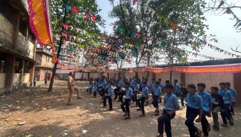 दिनांक – १०/०२/२०२५ रोजी student police cadet , programme अंतर्गत नवी वस्ती मराठी माध्यमिक शाळा, भिवंडी जिल्हा ठाणे येथील इ. 8 वी, 9 वी . चे SPC विद्यार्थ्यांना वडीलधाऱ्यांचा आदर करणे या लेक्चर दिले तसेच पीटी परेड चे बाह्य वर्ग प्रशिक्षण दिले.