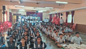 छत्रपती शिक्षण मंडळ, नूतन विद्यालय, कल्याण पश्चिम येथे ” स्टुडंट पोलीस कॅडेट “