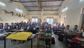 कोळसेवाडी पोलीस ठाणे अंतर्गत नूतन ज्ञान मंदिर शाळा कल्याण पूर्व अ गट येथे