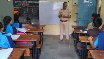 दिनांक 01-04-2026 रोजी सकाळी 08-10 ते 09-00 वा. पावेतो  नारपोली पोलीस स्टेशन हद्दीतील मनपा मराठी माध्यमिक शाळाकामतघर भिवंडी येथे ” स्टुडंट पोलीस कॅडेट ” या कार्यक्रम अंतर्गत प्रशिक्षण कार्यशाळा घेण्यात आली.