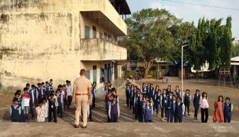 दिनांक 13-07-2026 रोजी 08-00 ते 09-00वा. पावेतो भिवंडीशहर पोलीस स्टेशन हददीतील तेलगु माध्यमिक शाळा कामतघर, भिवंडी  येथे ” स्टुडंट पोलीस कॅडेट ” या कार्यक्रम अंतर्गत प्रशिक्षण कार्यशाळा घेण्यात आली.